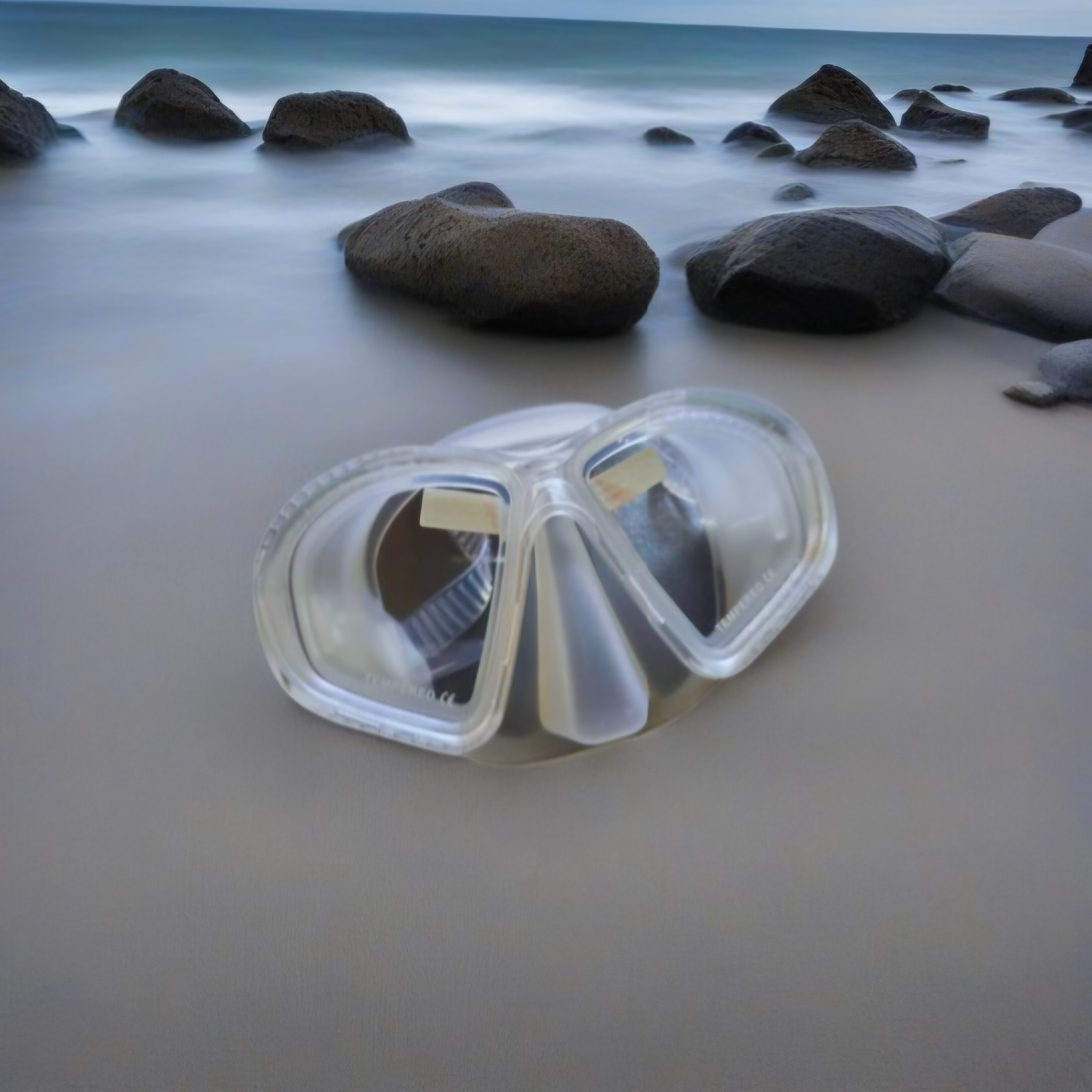 Manta TG Frost Freediving Mask