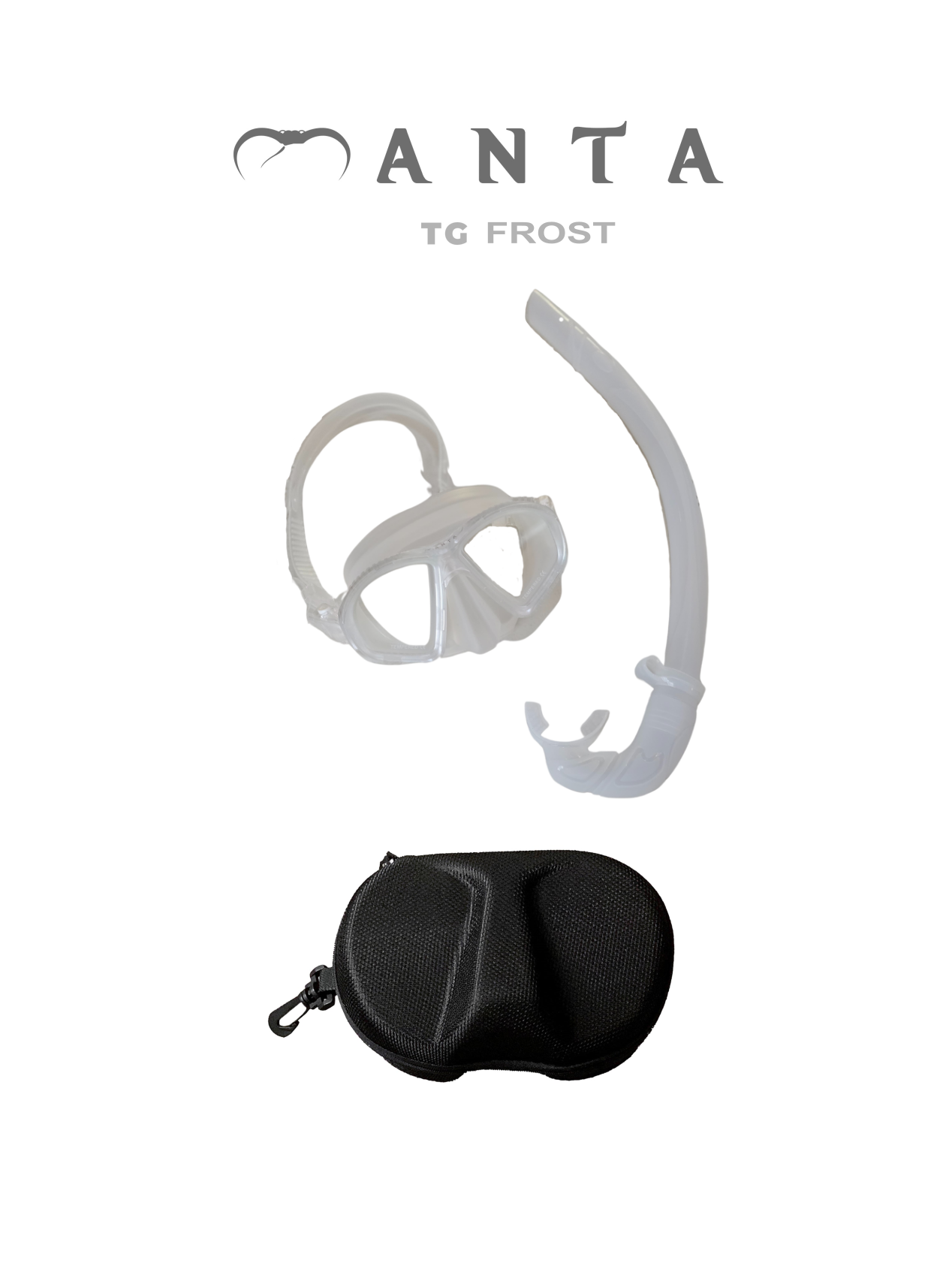 Manta TG Frost Freediving Mask