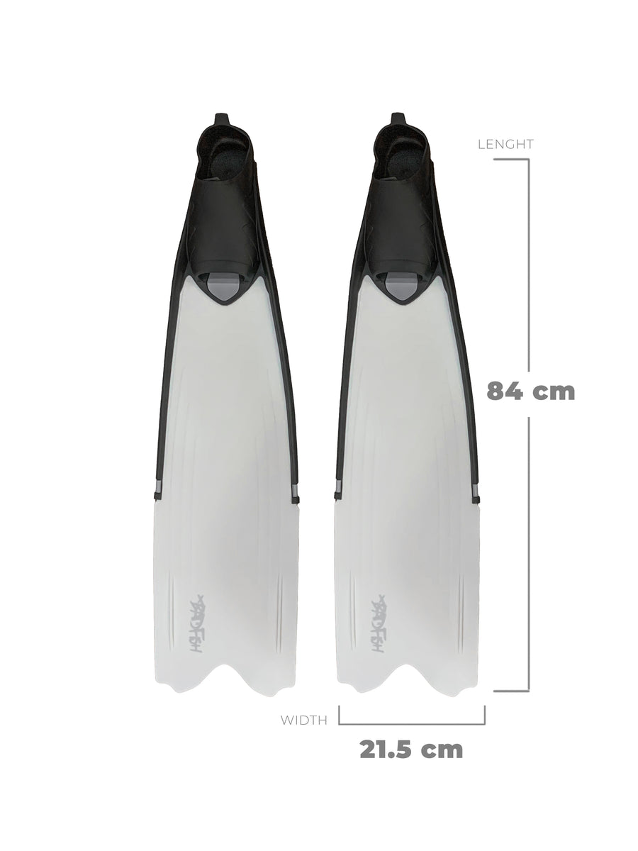 Badfish Haze White Fins Badfish Dive Gear