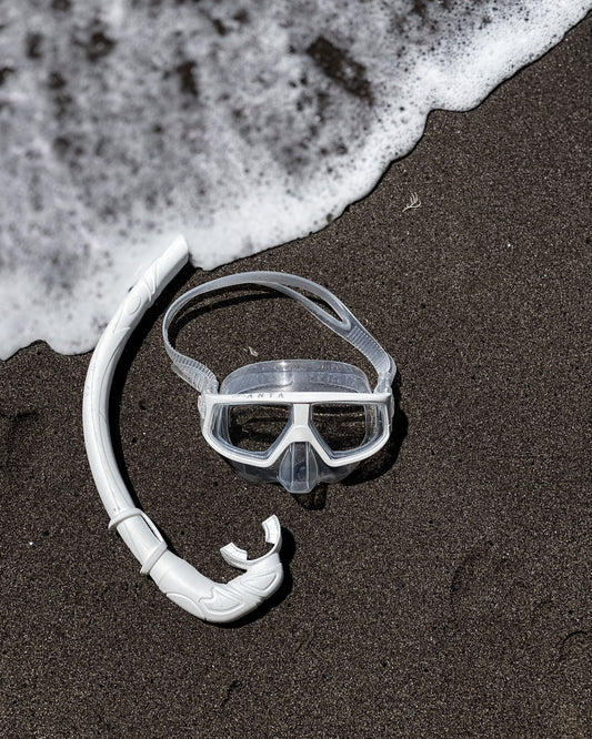 Manta - Ghost White Freediving Mask