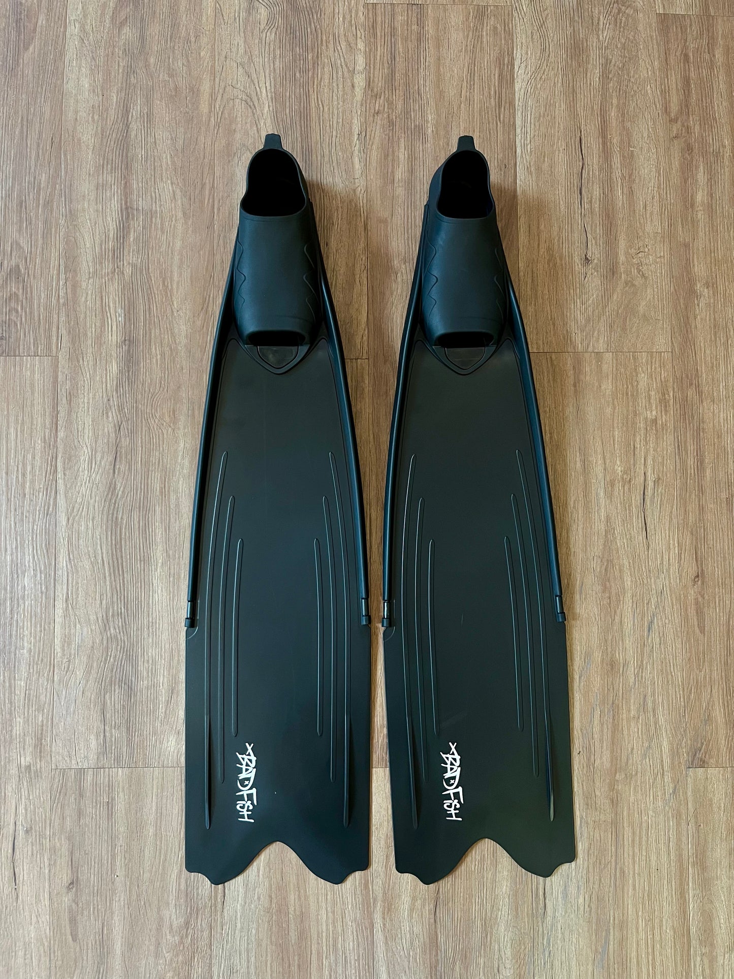 Badfish Long Fins (All Black)