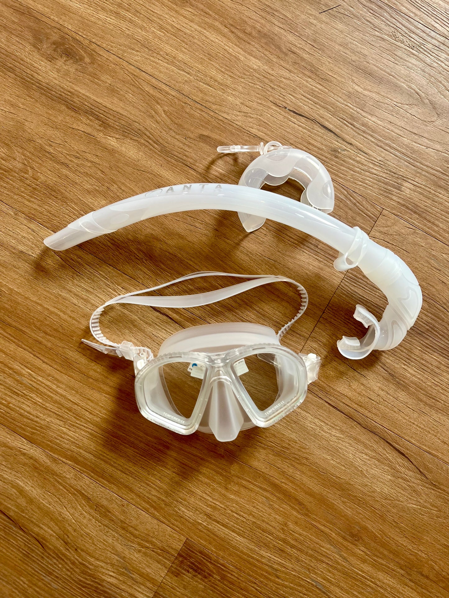 Manta TG Frost Freediving Mask
