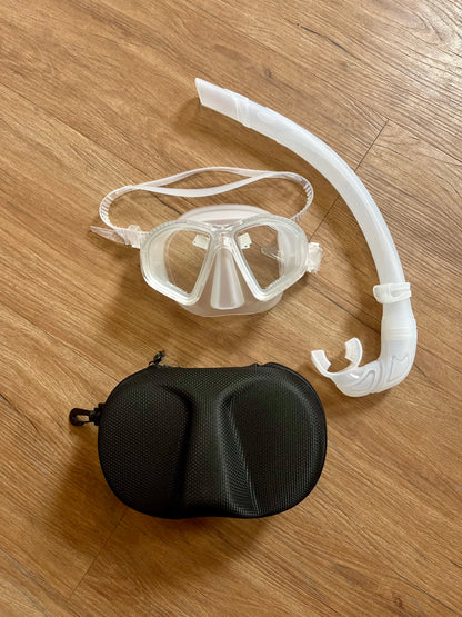 Manta TG Frost Freediving Mask