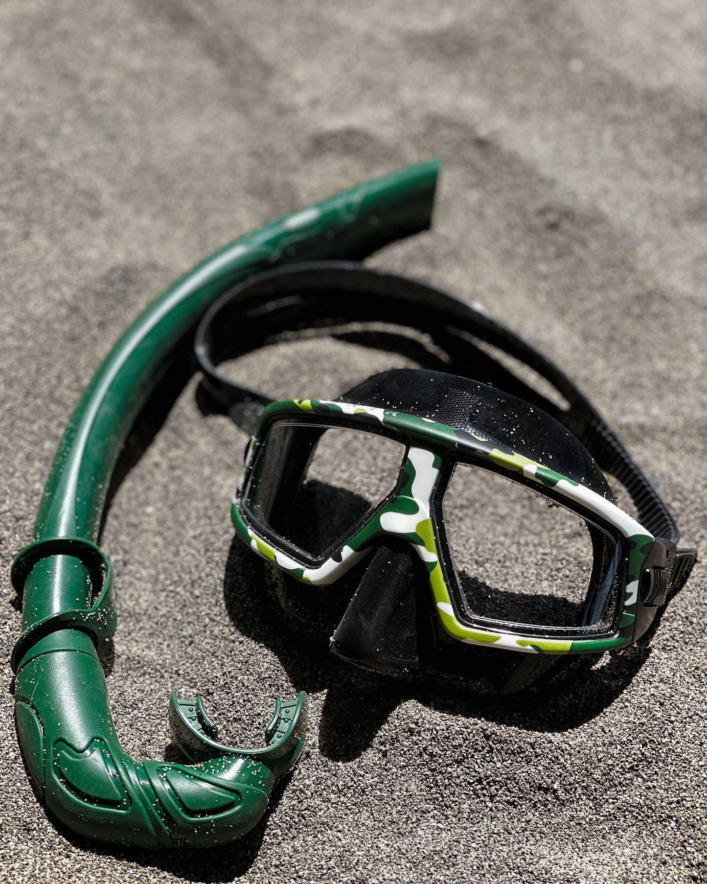 Manta - Camo Freediving Mask