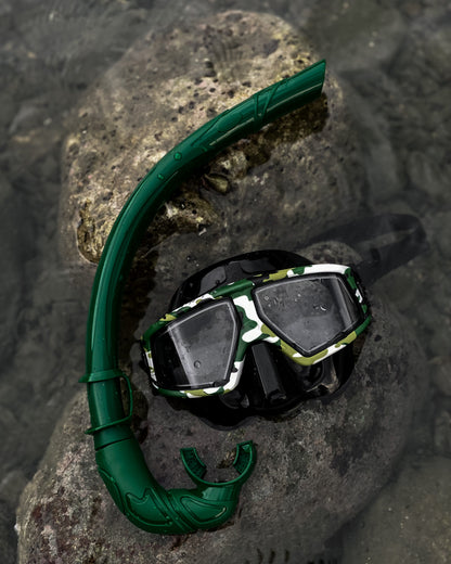 Manta - Camo Freediving Mask