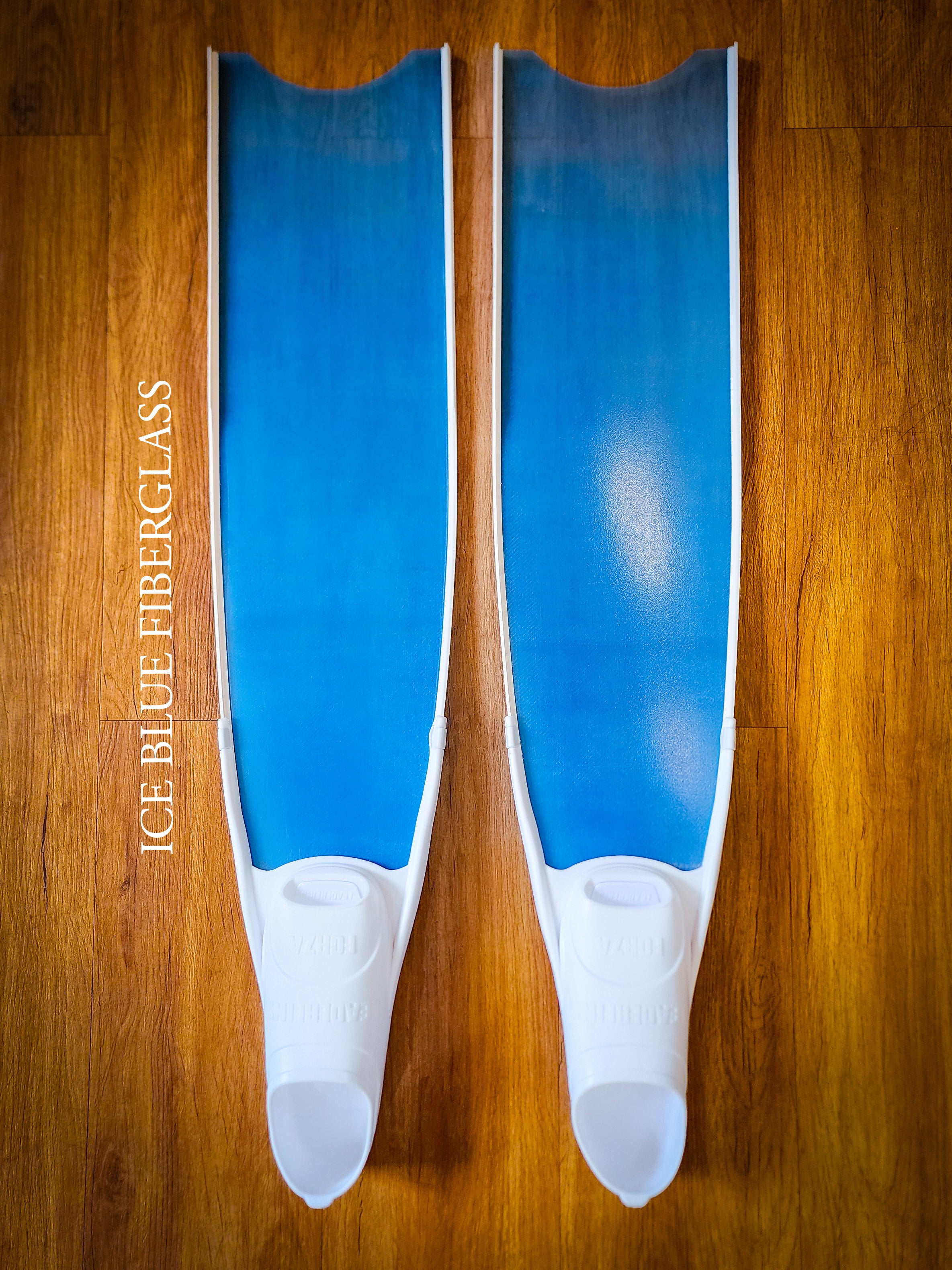 Leaderfins Ice Blue Fins – Badfish Dive Gear