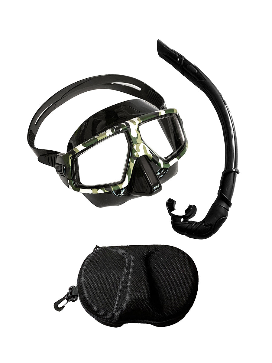 Manta - Camo Freediving Mask