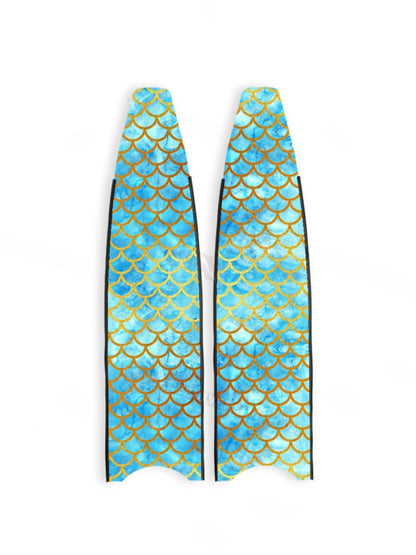 Leaderfins Mermaid Blue Blades