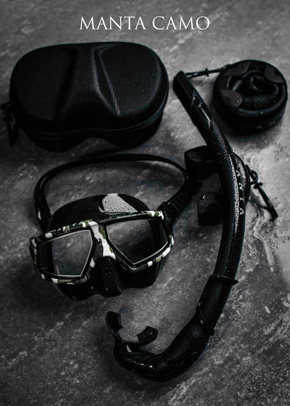 Manta - Camo Freediving Mask