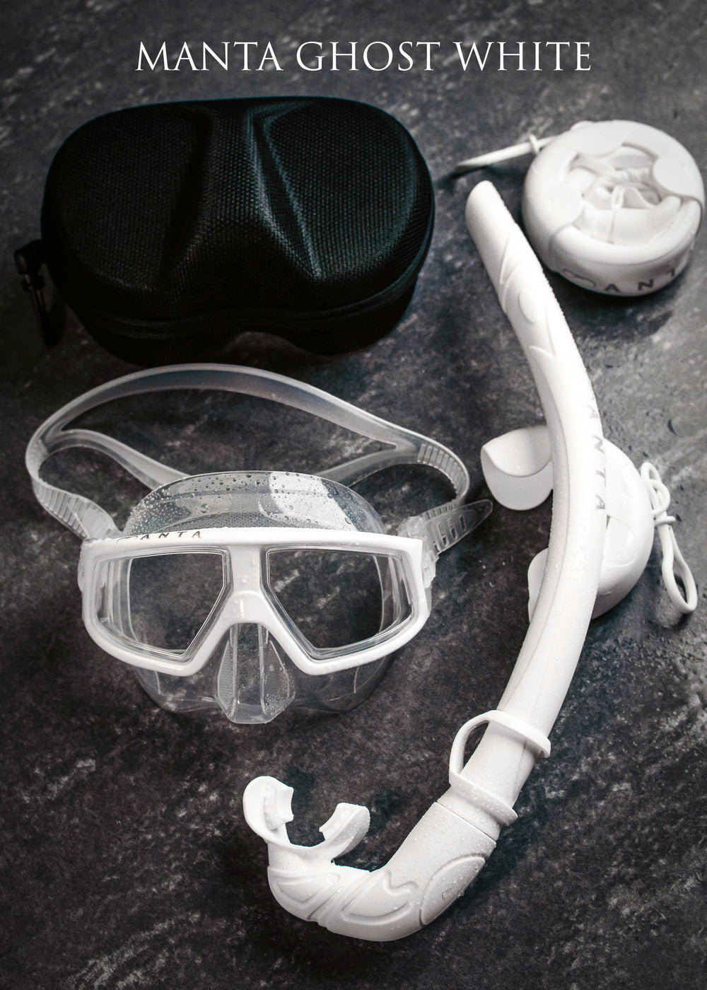 Manta - Ghost White Freediving Mask