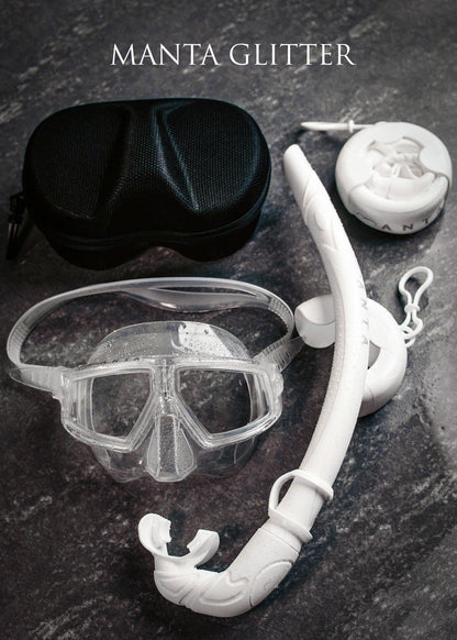 Manta - Glitter Freediving Mask