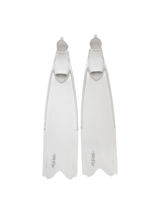 Badfish Long Fins (All White)