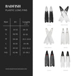 Badfish Long Fins